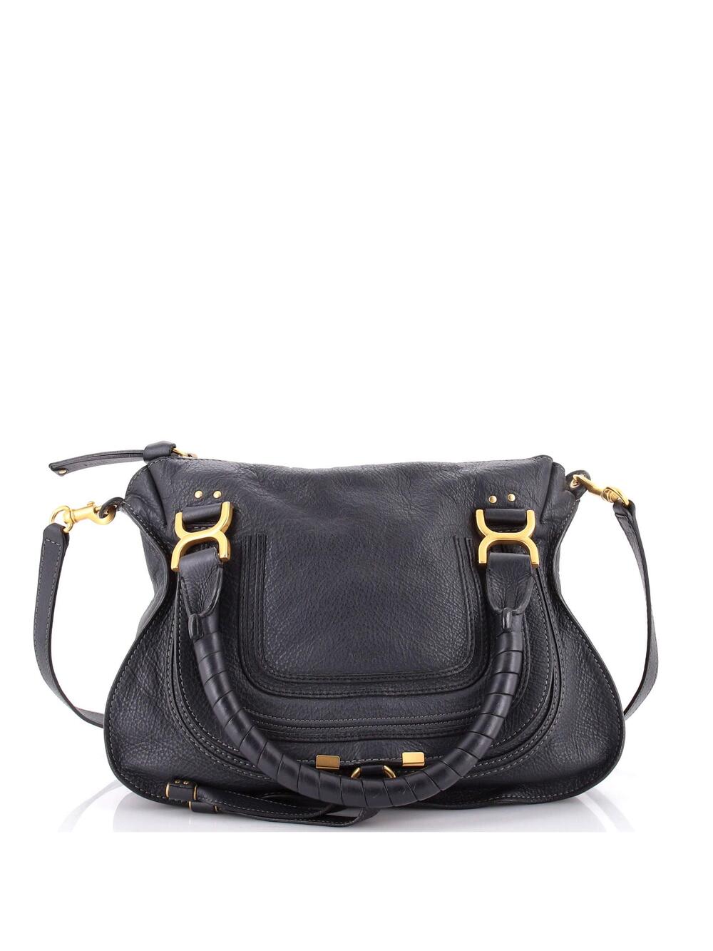 Chloe Marcie Shoulder Bag Leather #356458C13B